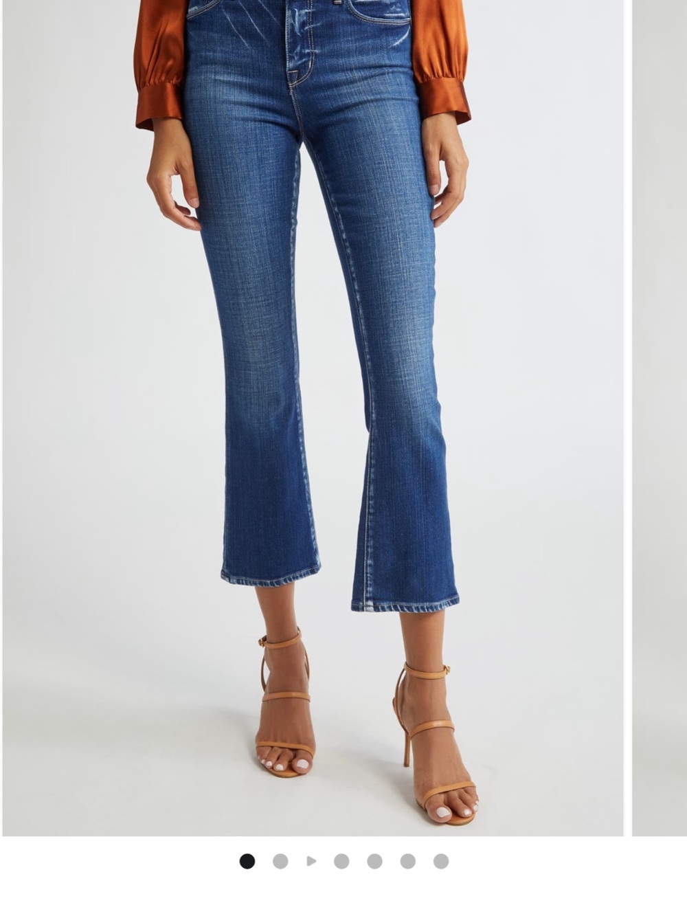L’Agence - Tati High-Rise Cropped Micro Bootcut, in Desoto Sz 27 NWOT